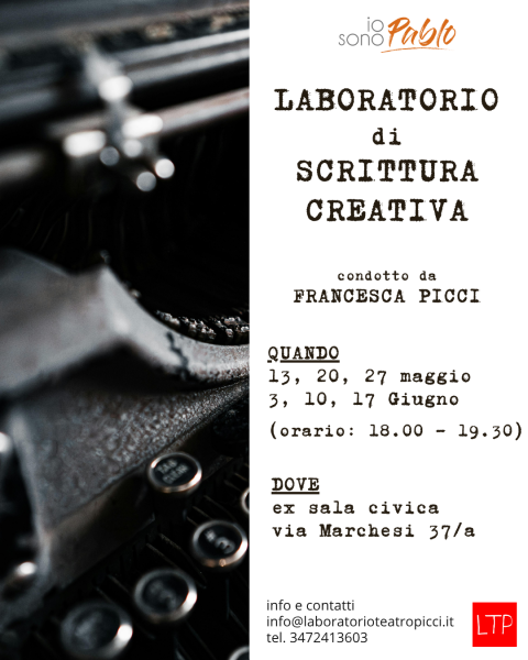 LABORATORIO DI SCRITTURA CREATIVA